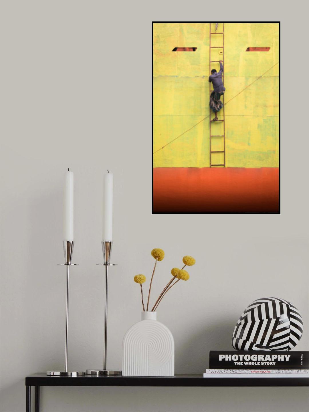 Shipyard Worker Poster och Canvastavla