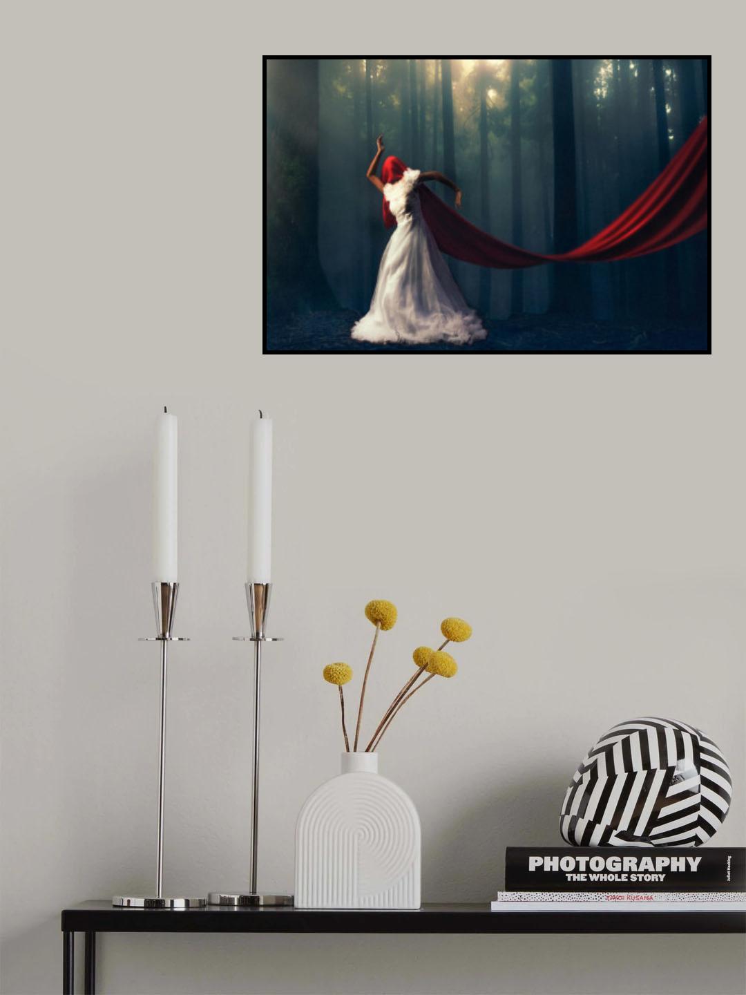Forest Lady Poster och Canvastavla