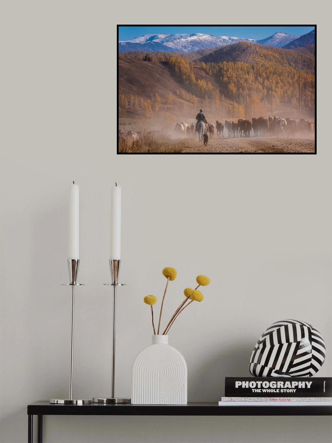 Road dust Poster och Canvastavla