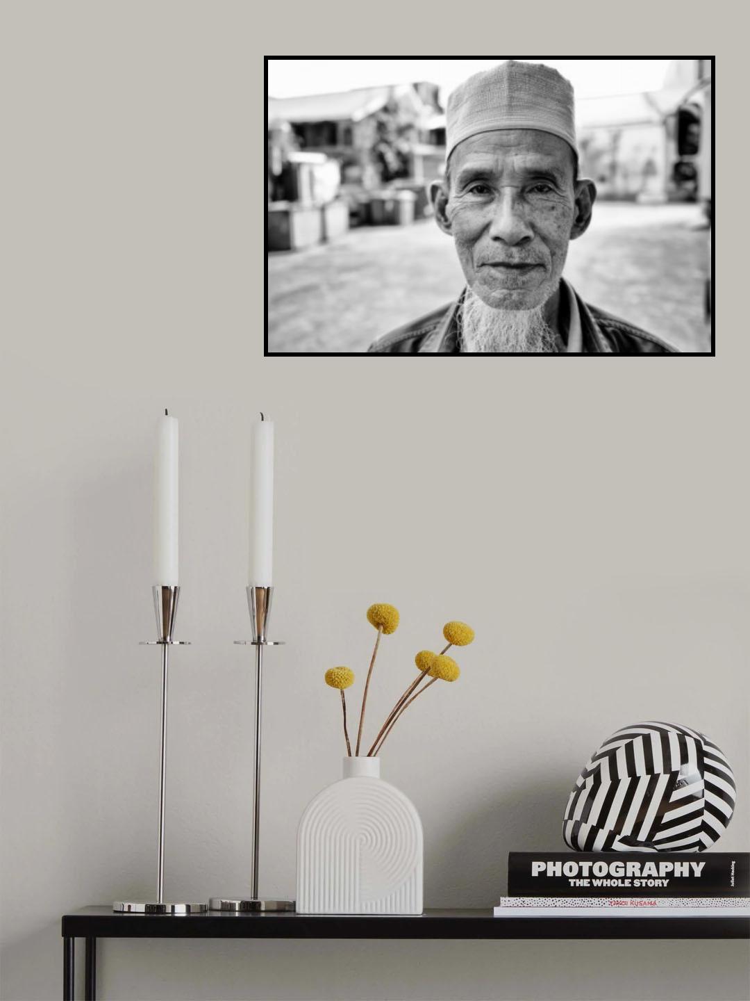 Man on the Street Poster och Canvastavla