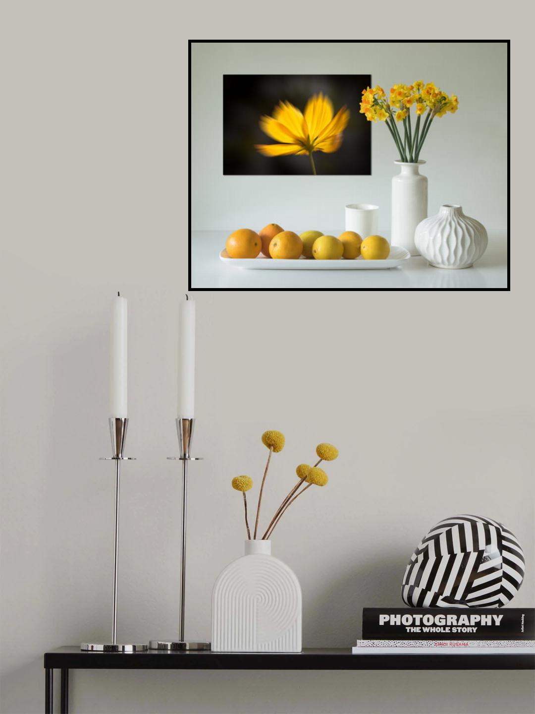 Yellow Display Poster och Canvastavla