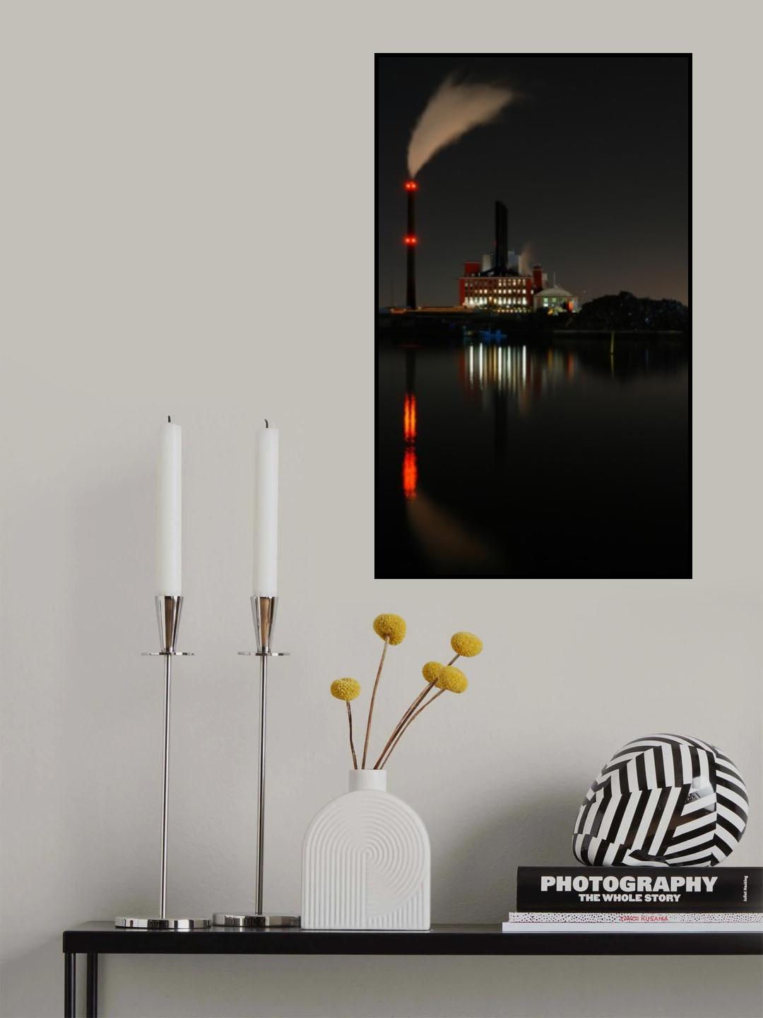 The Old Power Plant Poster och Canvastavla