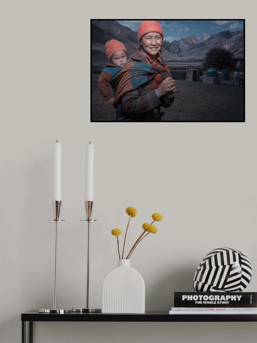 Mother and Child Poster och Canvastavla