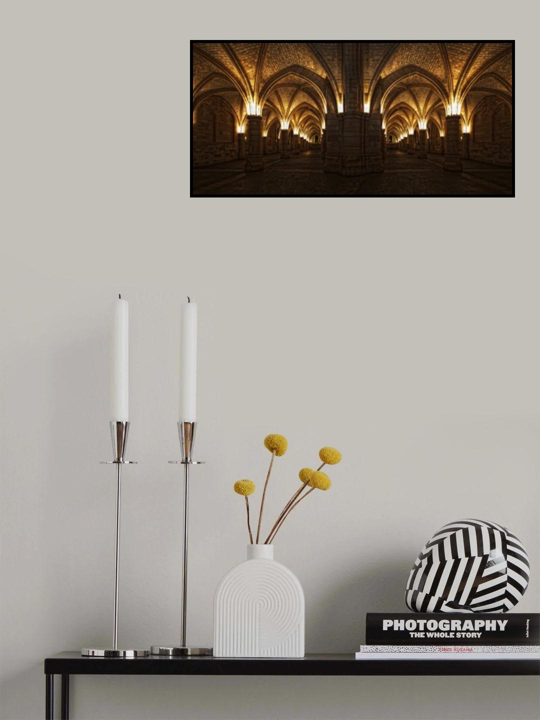 Columns -La Conciergerie- Poster och Canvastavla