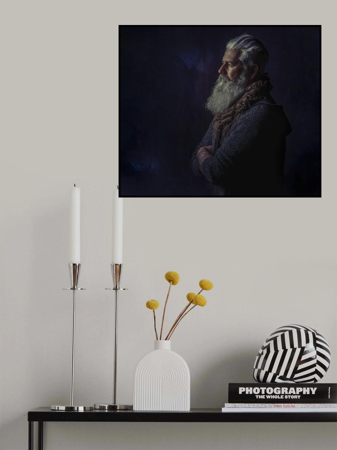 Mental Colors Poster och Canvastavla
