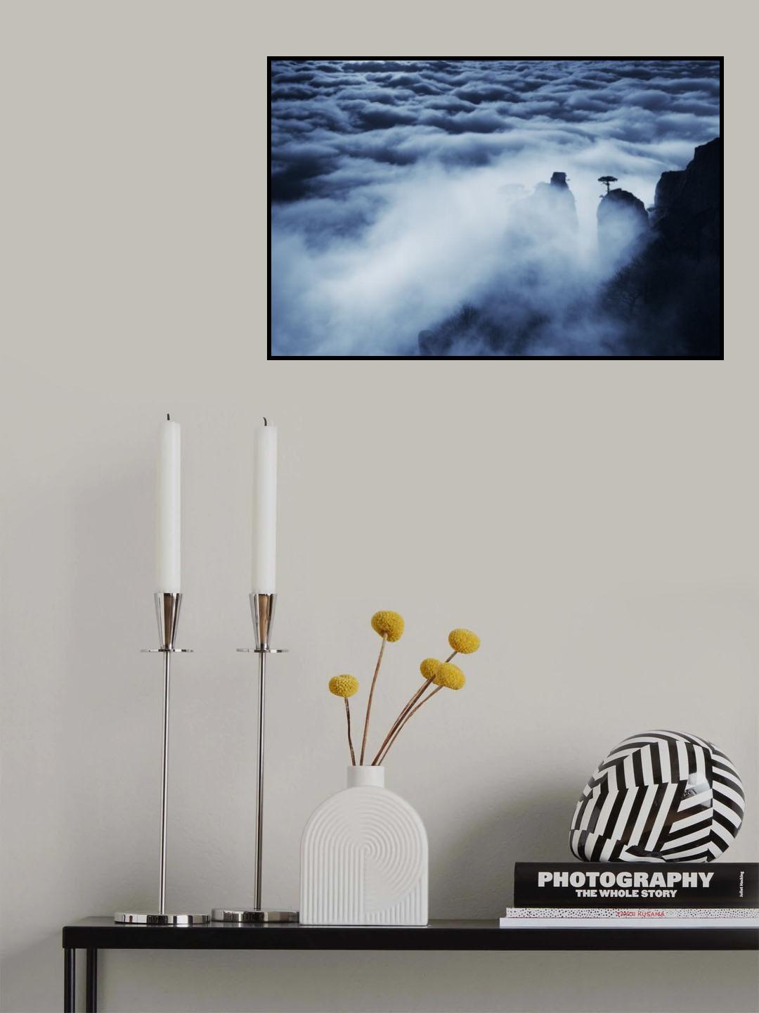 Demerdji beyond the clouds Poster och Canvastavla