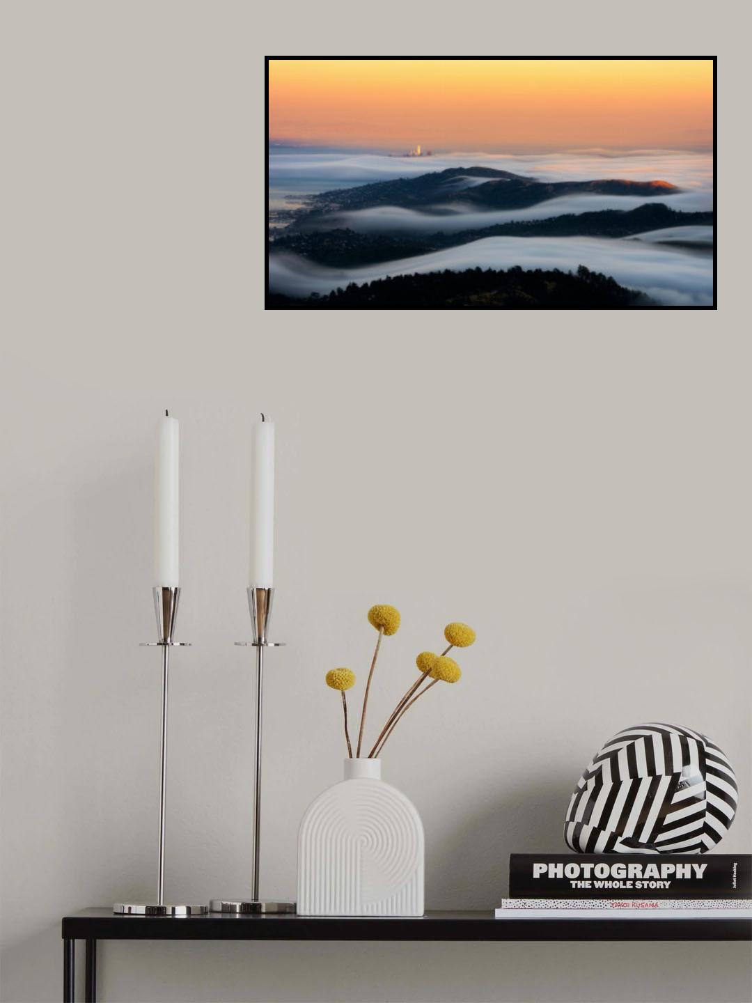 A floating city Poster och Canvastavla