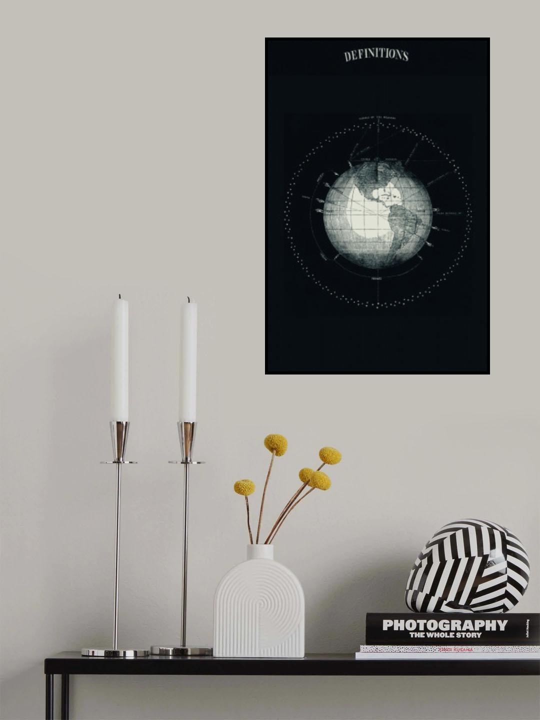 Earth Definitions Poster och Canvastavla