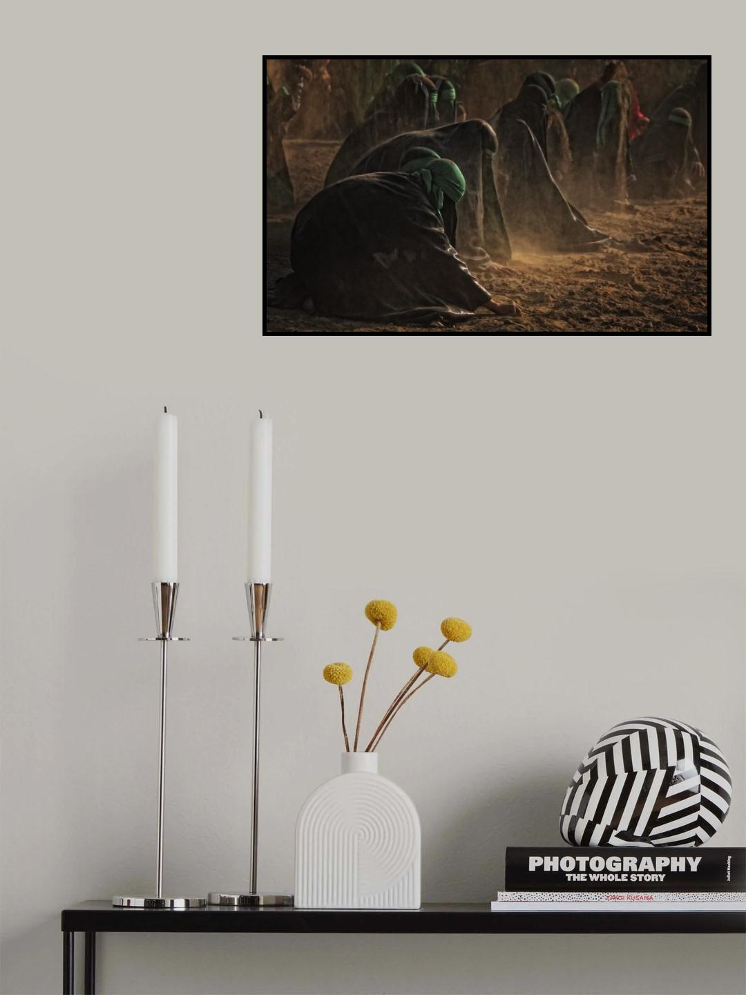 Prostrate on the ground Poster och Canvastavla
