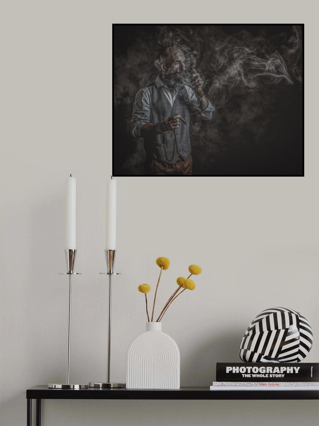 Stairway to Smoke ..... Poster och Canvastavla
