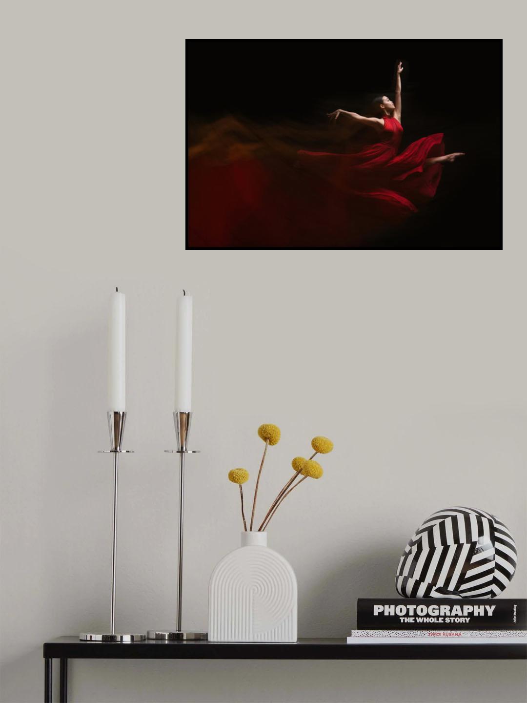 Flow of Dance Poster och Canvastavla