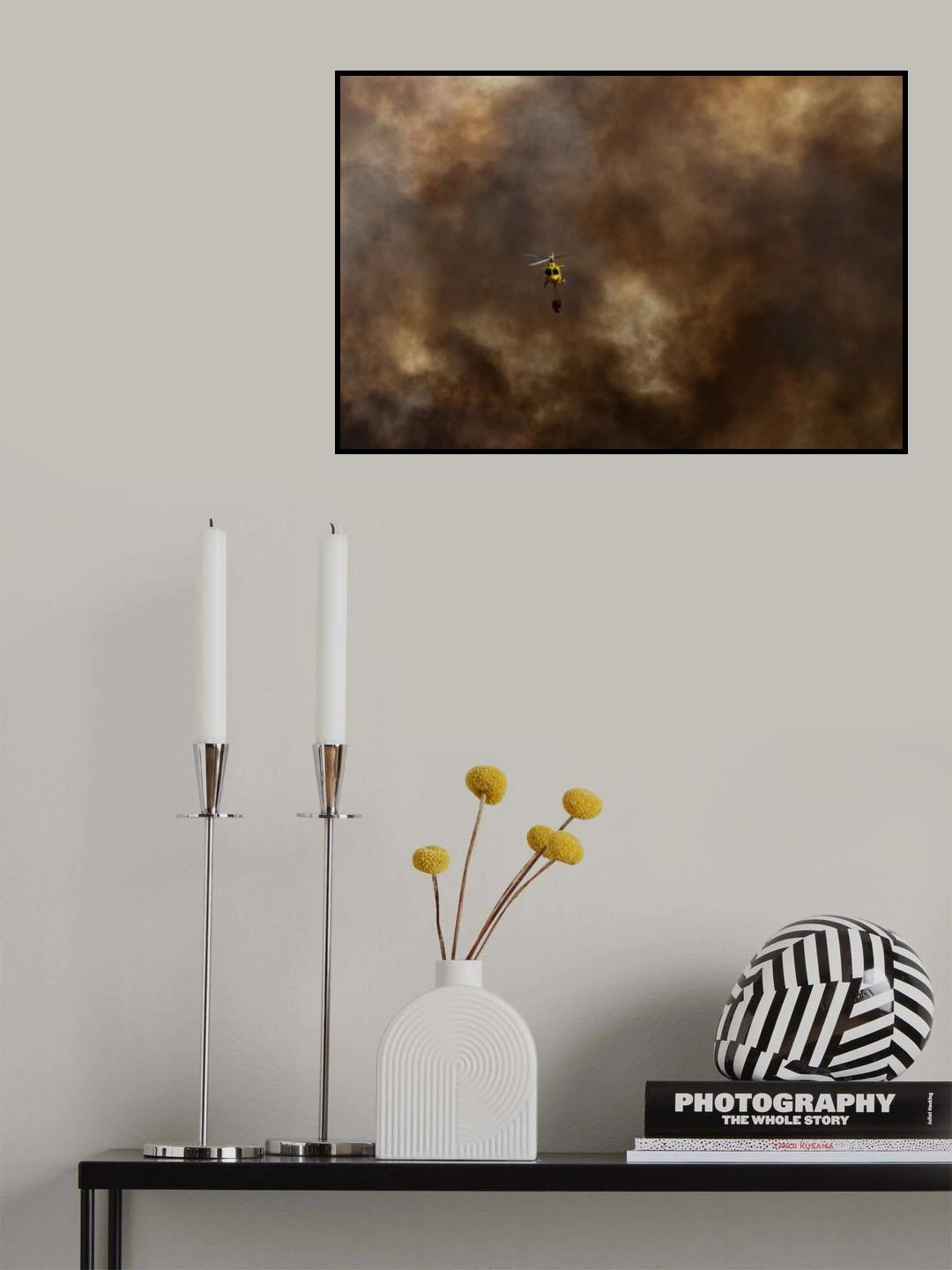 Summer Poster och Canvastavla