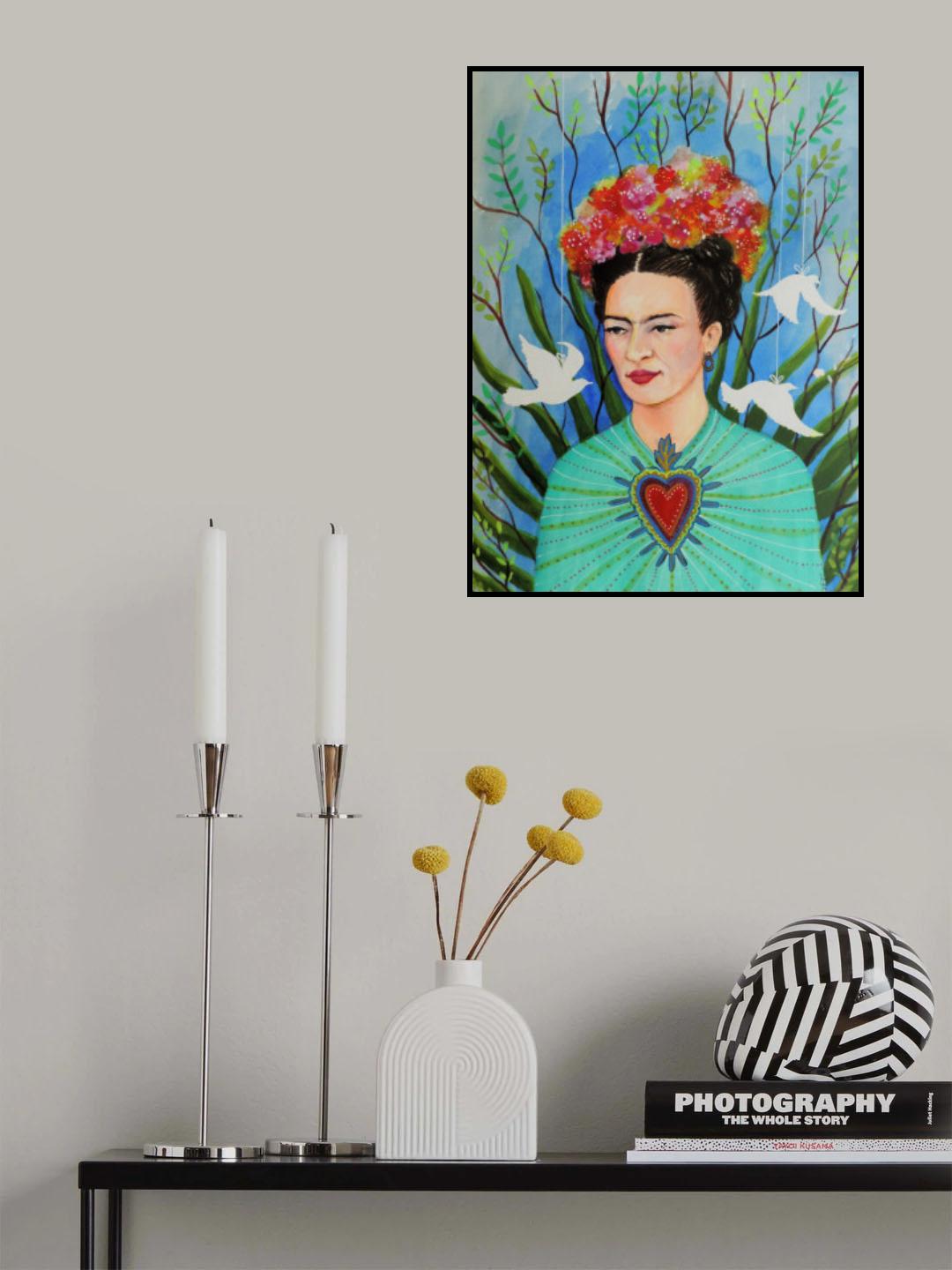 Elevar Mi Corazon Poster och Canvastavla