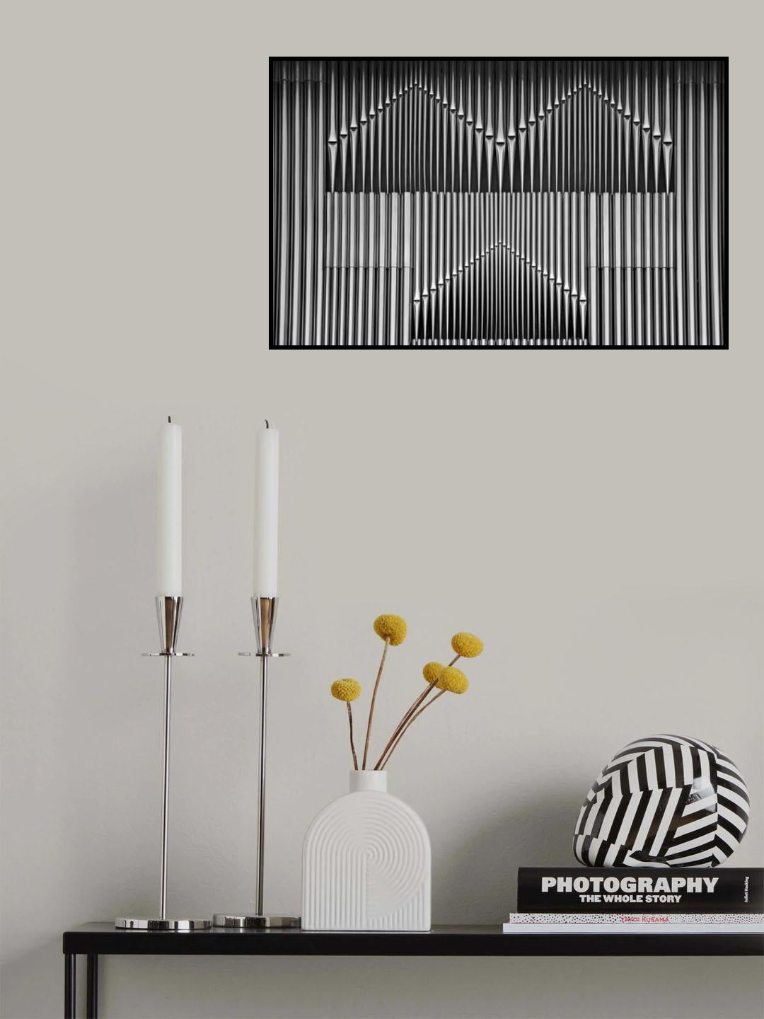 organ pipes II Poster och Canvastavla