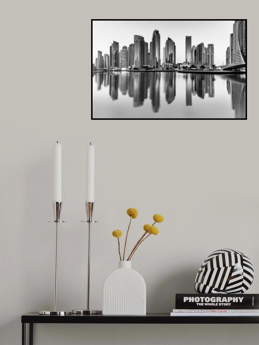 Dubai marina Poster och Canvastavla