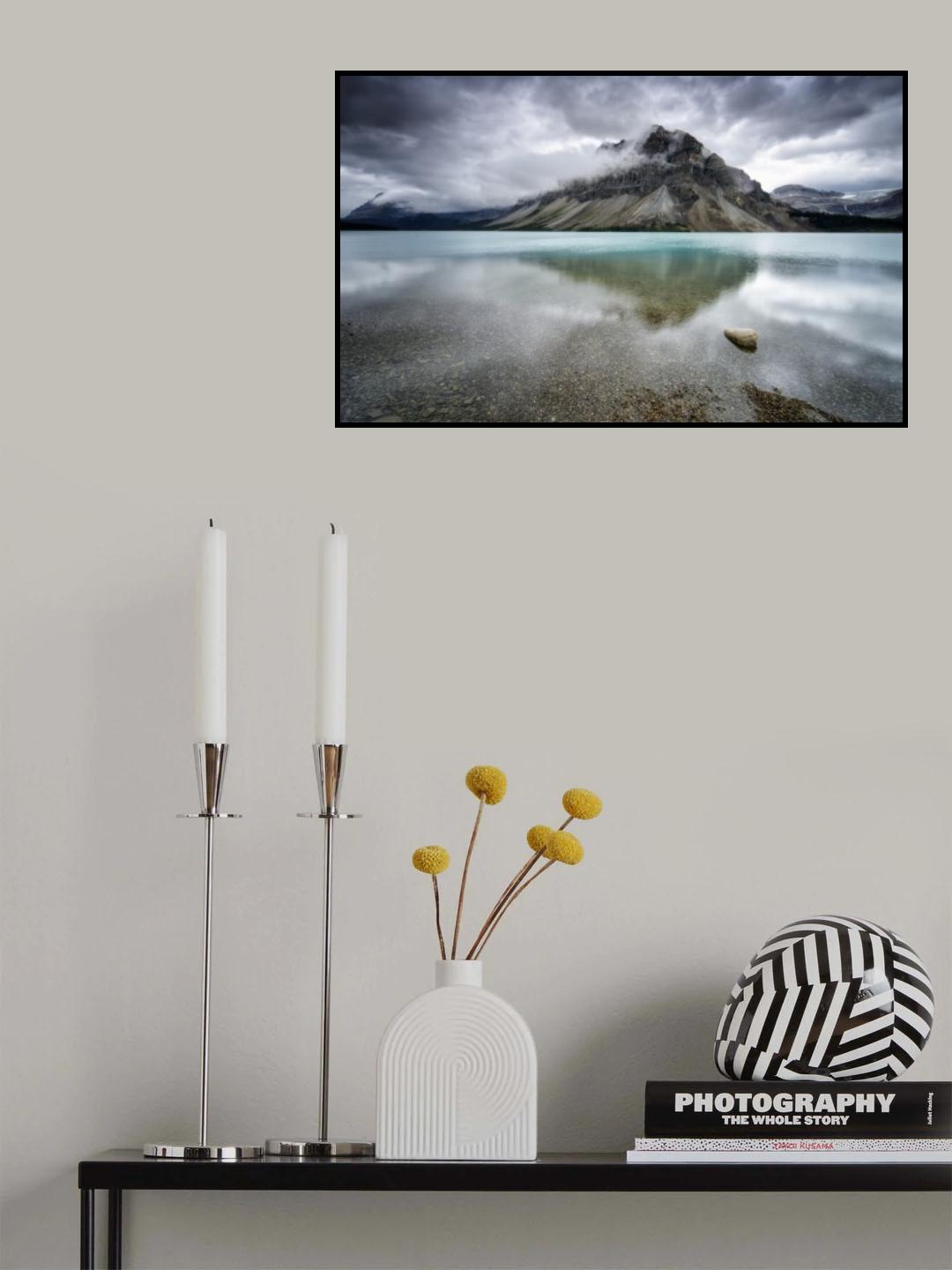 Bow Lake Poster och Canvastavla
