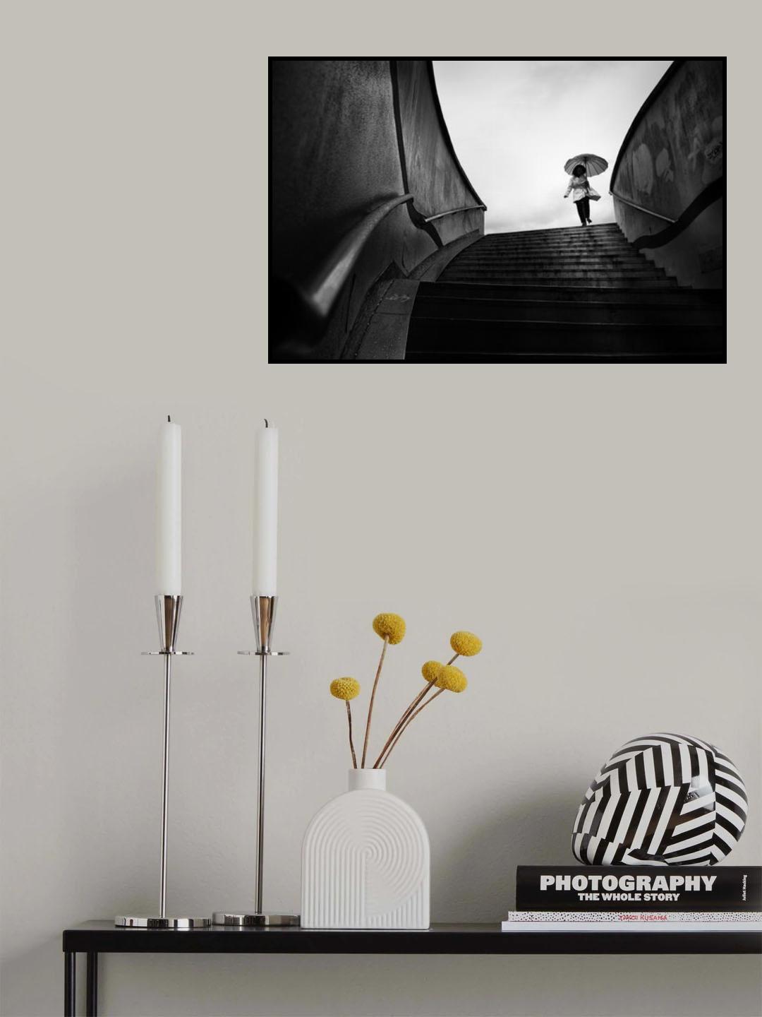 The gentle step Poster och Canvastavla