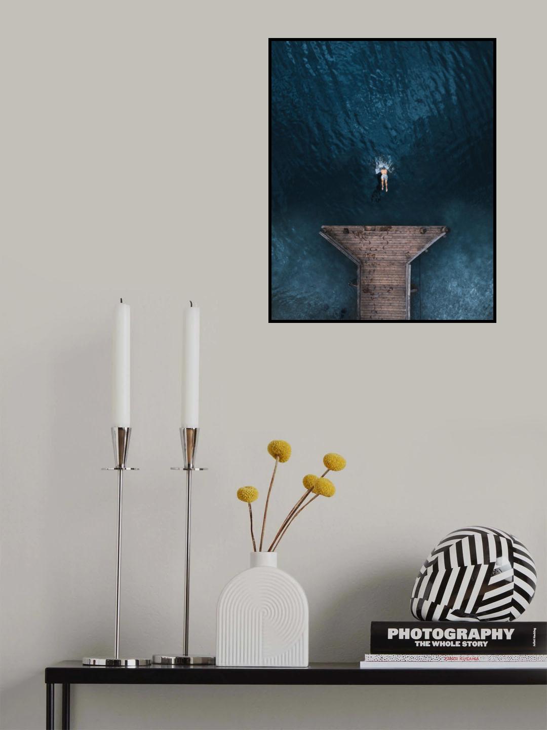 JUMP Poster och Canvastavla