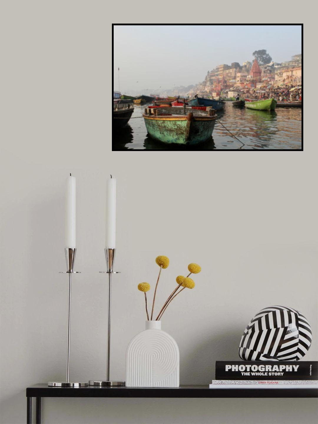 Varanasi Poster och Canvastavla