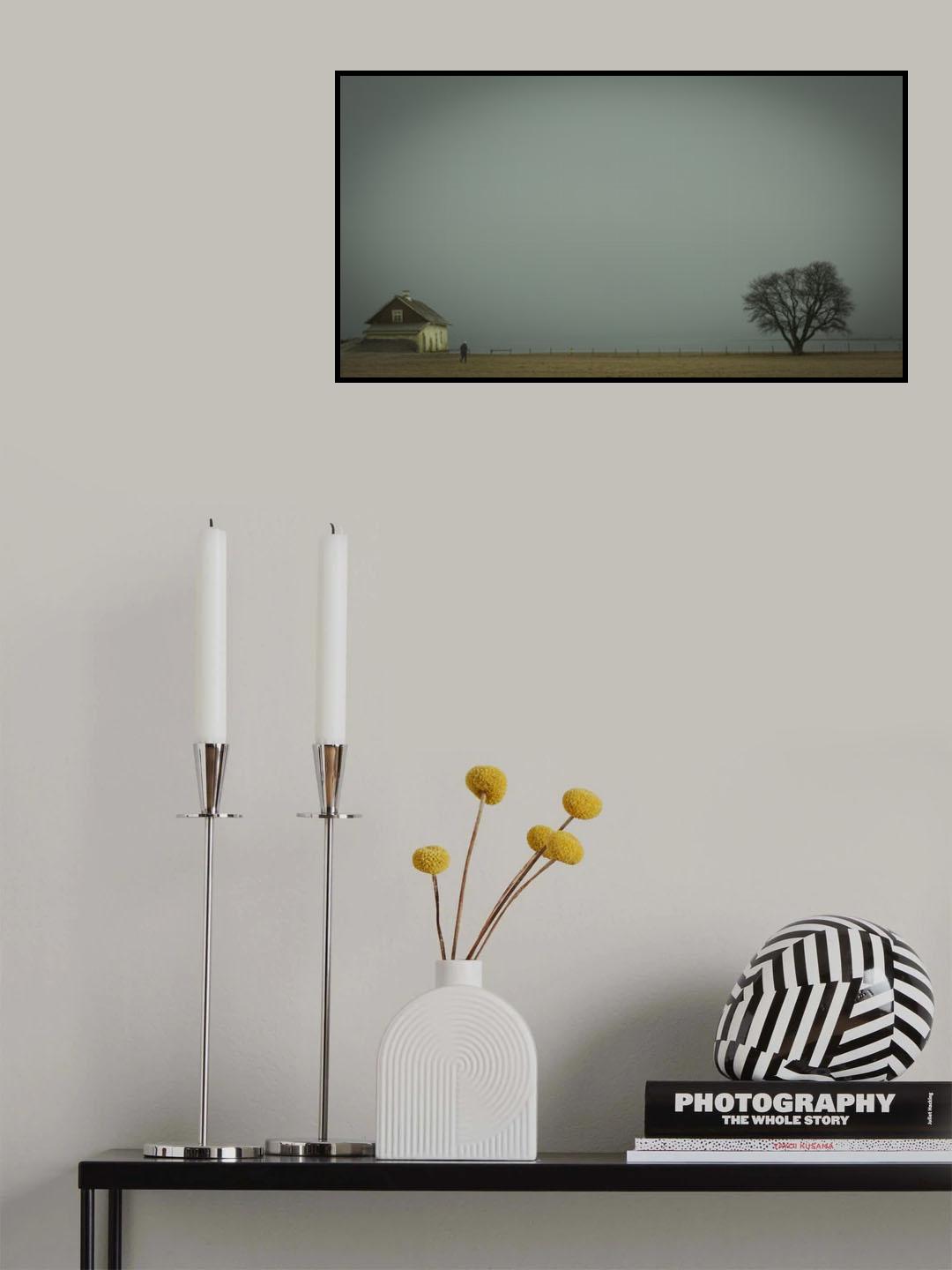 Gray weather Poster och Canvastavla