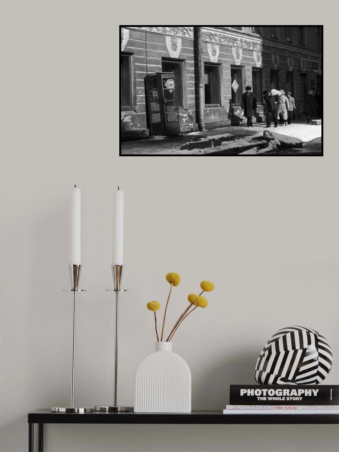 Master and slave (from the series "St. Petersburg") Poster och Canvastavla