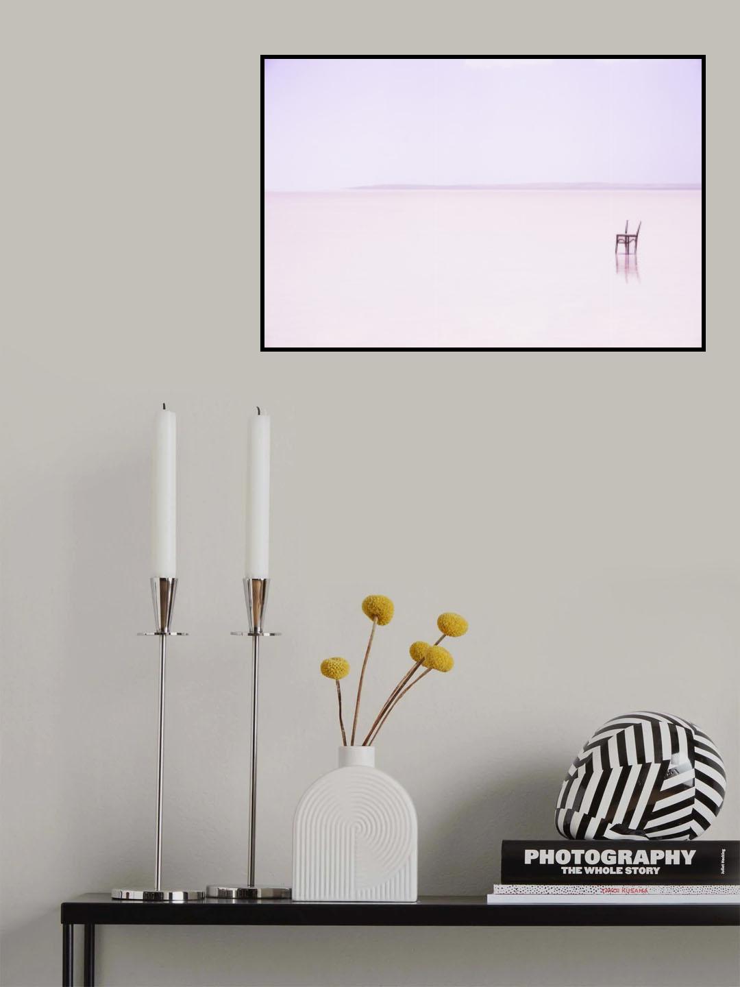 Salty Lake Poster och Canvastavla