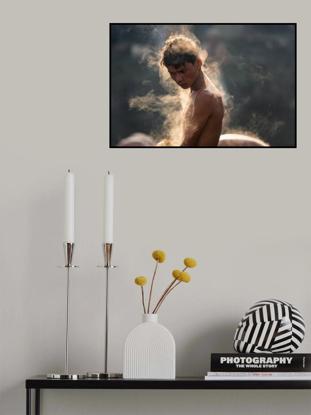 A Sacred Bath Poster och Canvastavla