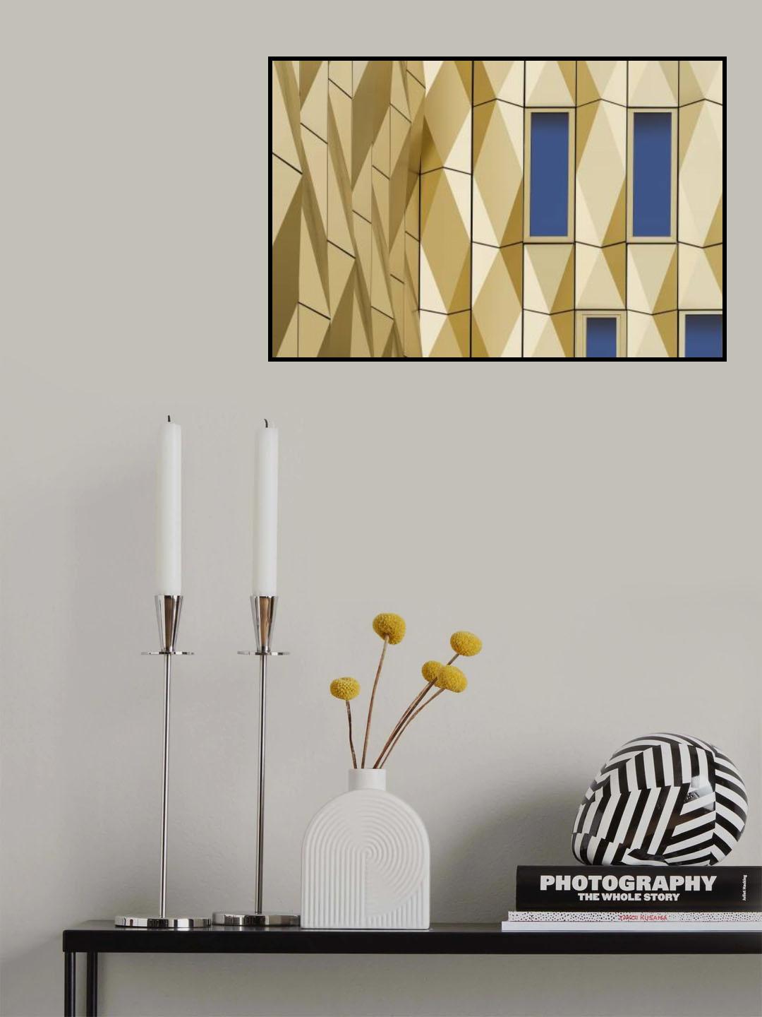Golden facade Poster och Canvastavla