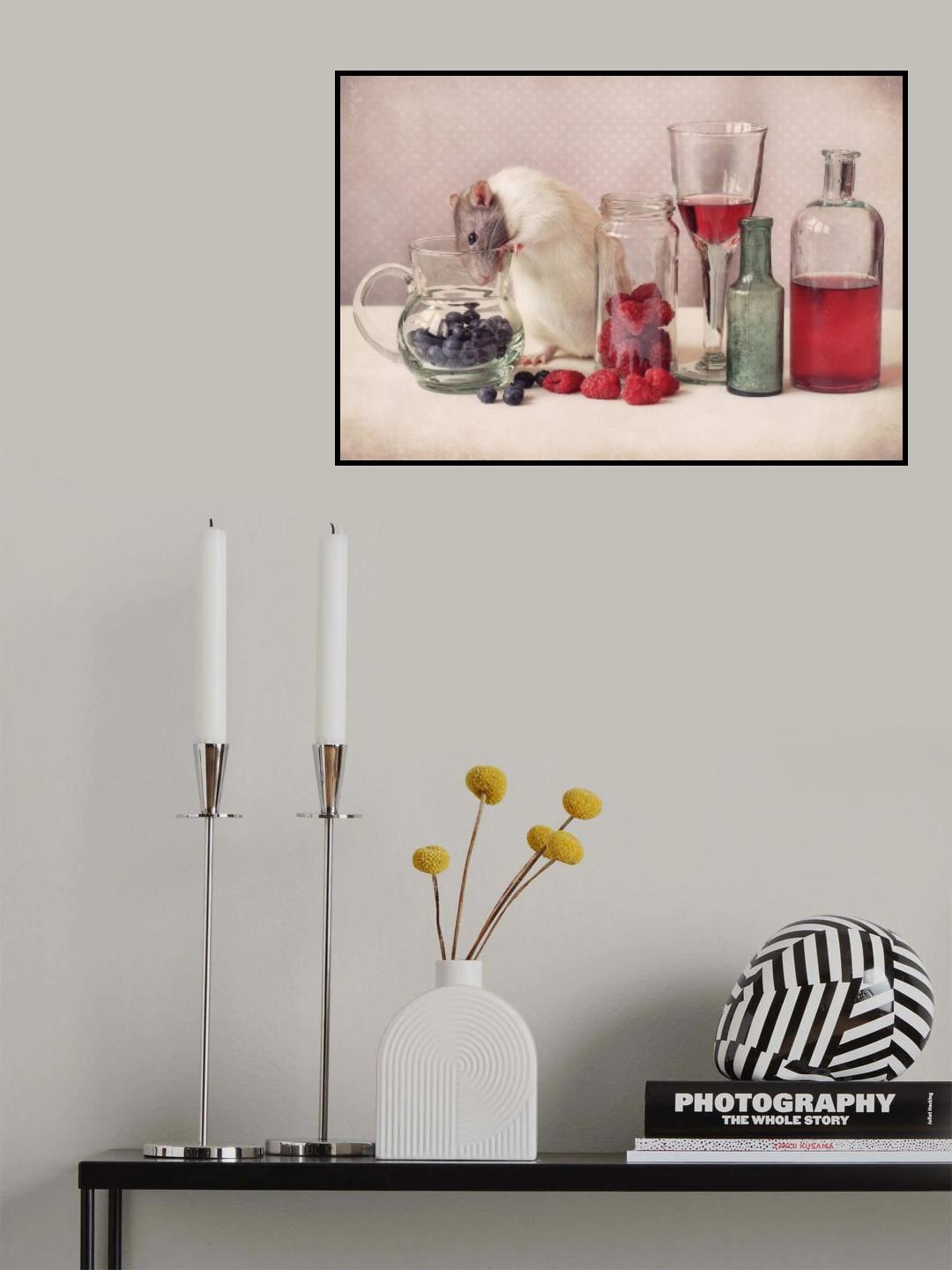Curious Poster och Canvastavla