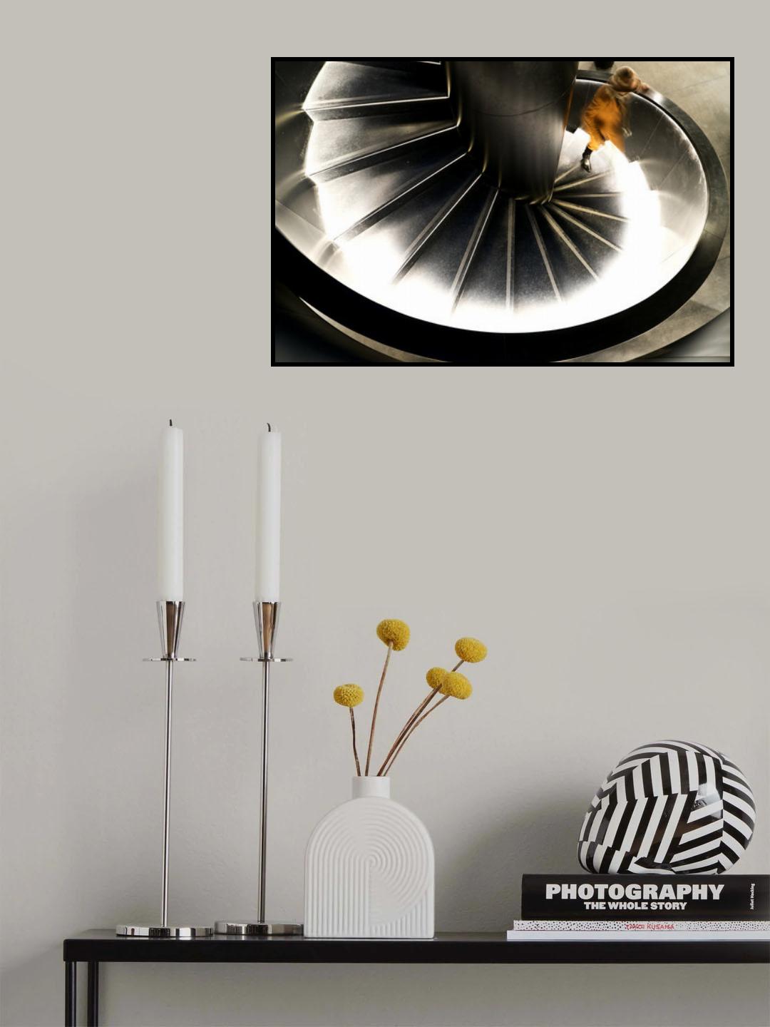 Upstair Poster och Canvastavla