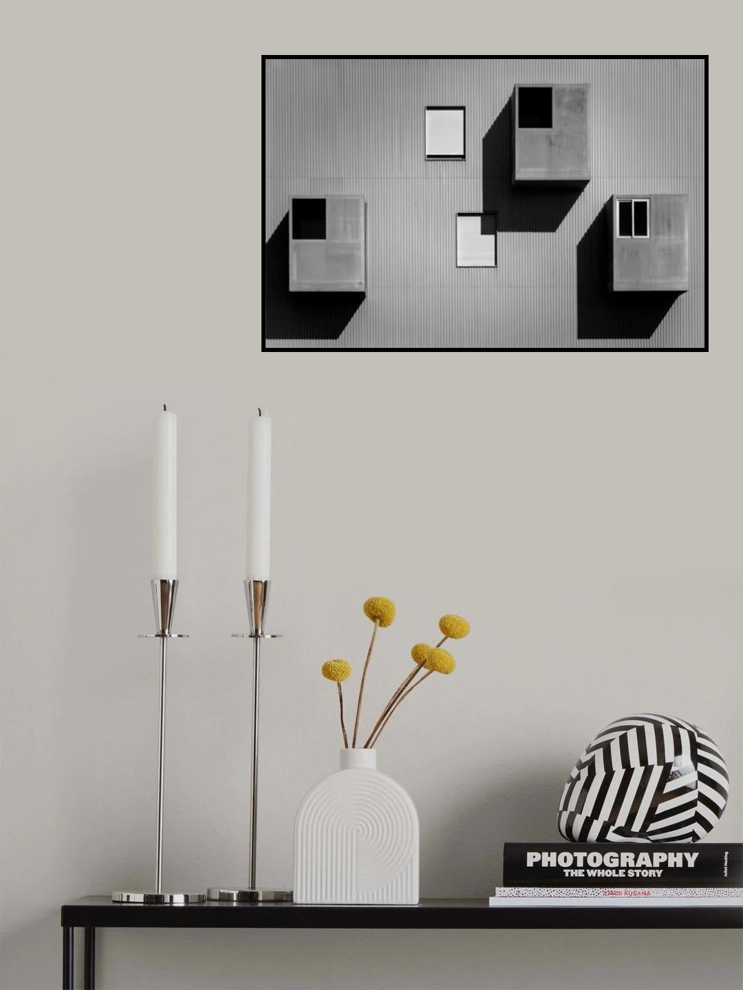 Cubes and Shadows Poster och Canvastavla
