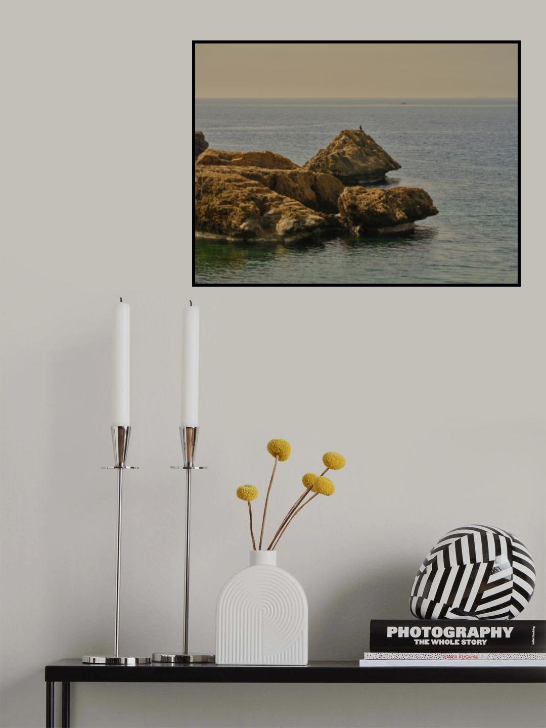 seascape and rocks Poster och Canvastavla