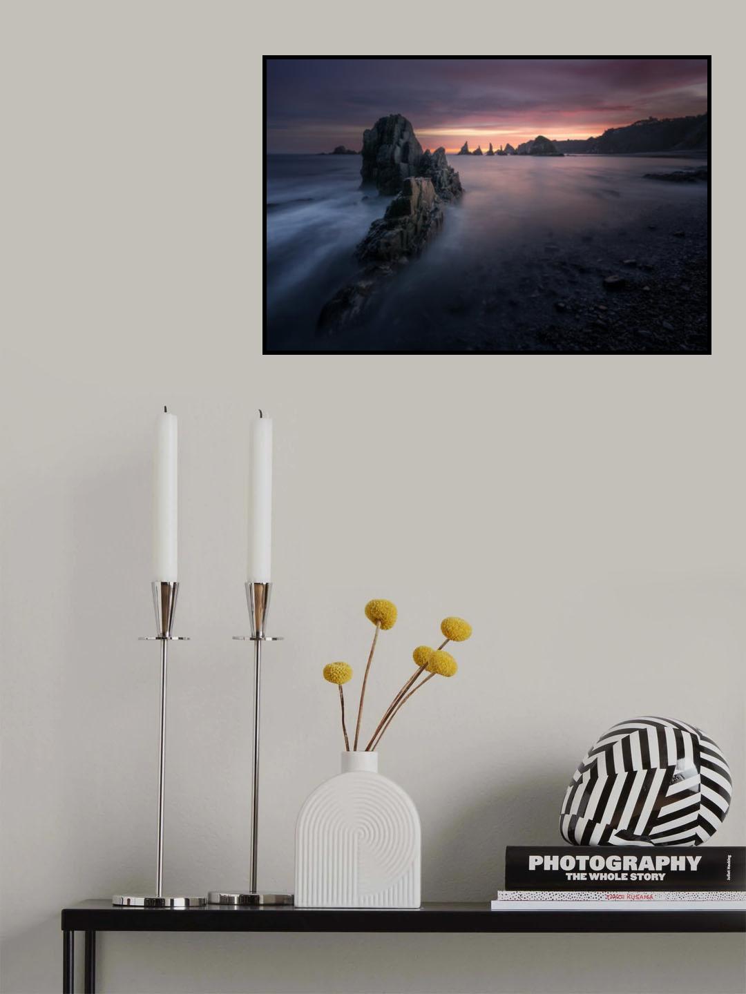 Gueirua crepuscular Poster och Canvastavla