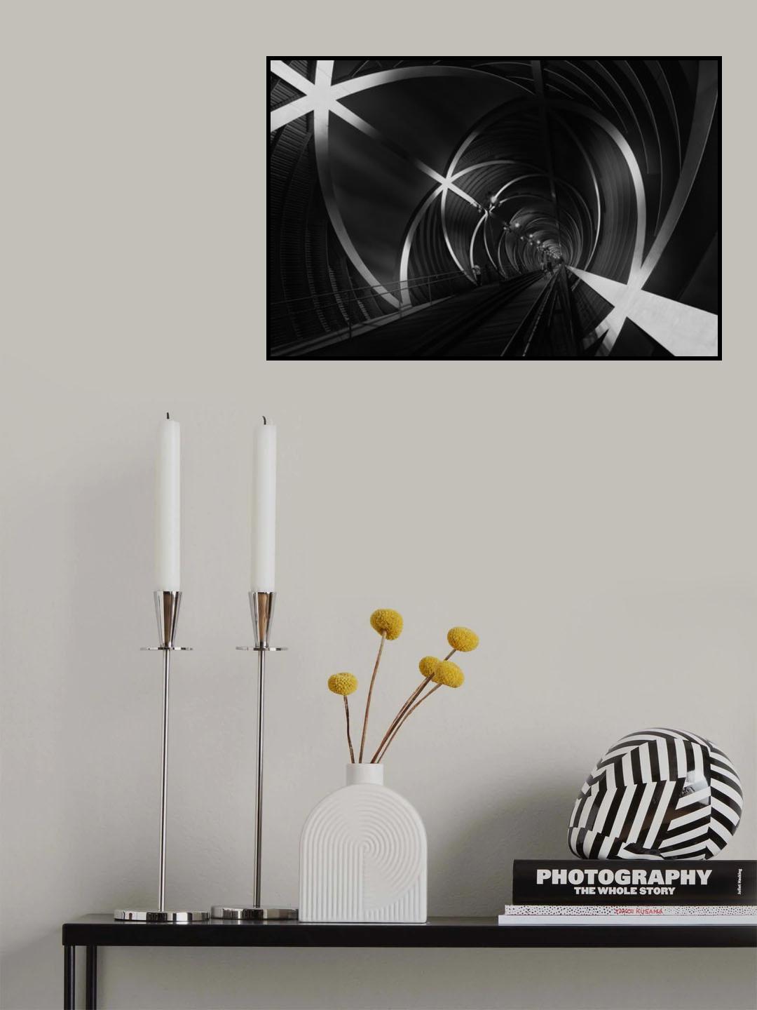 Arganzuela Space Poster och Canvastavla