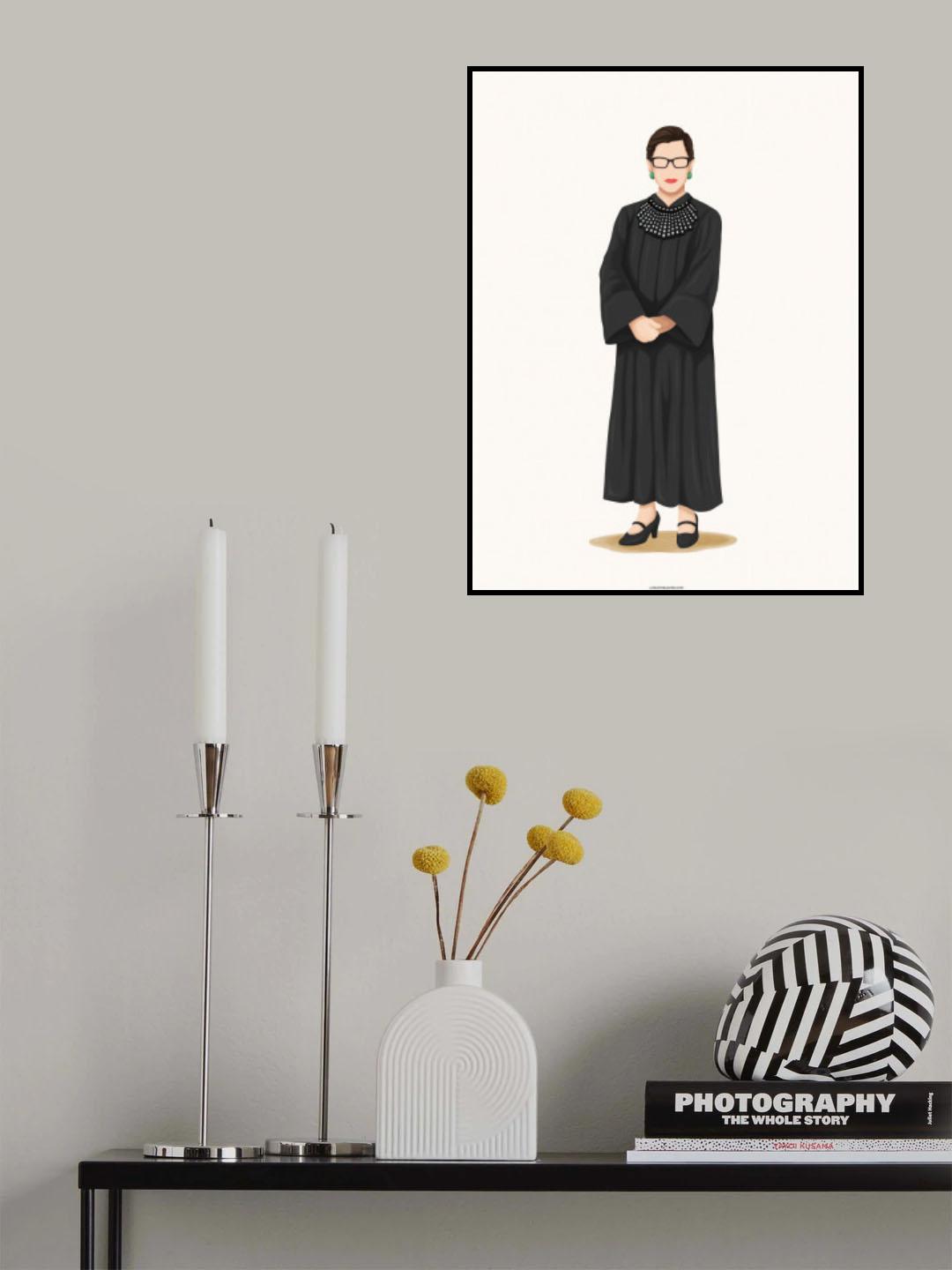 Ruth Bader Ginsburg Poster och Canvastavla
