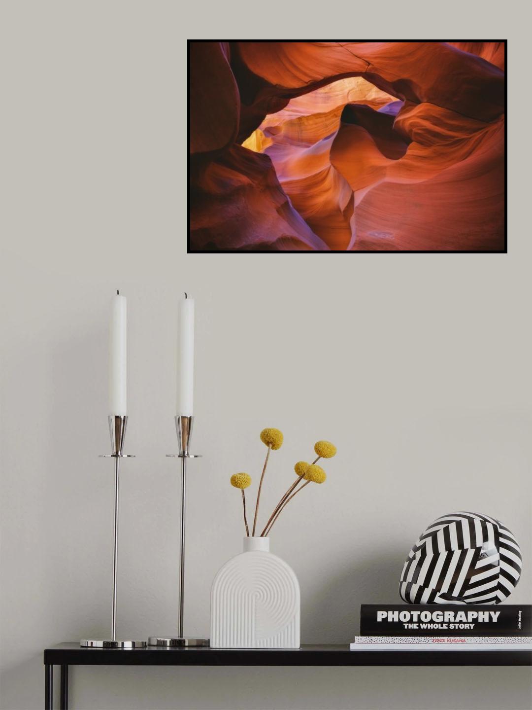 Winding Passage Poster och Canvastavla