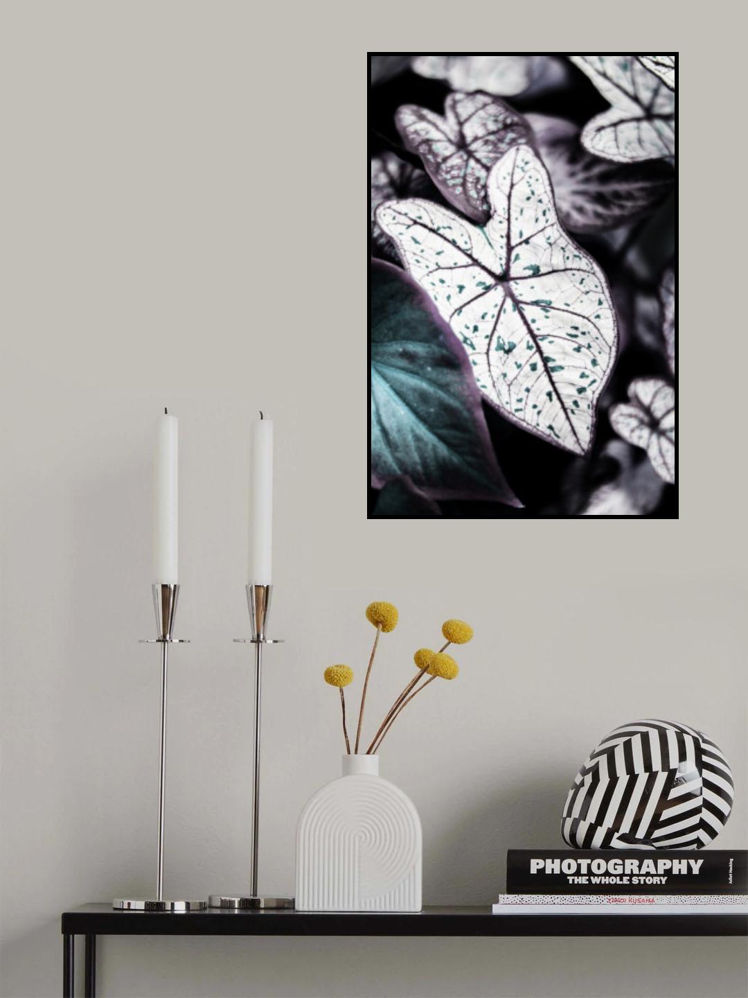 Botanical Saphire Poster och Canvastavla