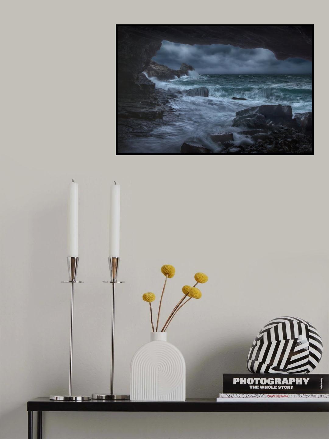 BYRON'S CAVE Poster och Canvastavla