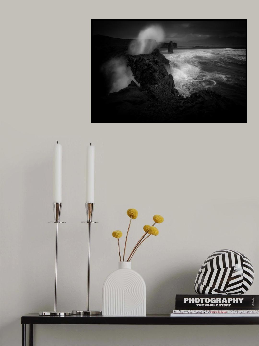 Kirkjufjara Poster och Canvastavla