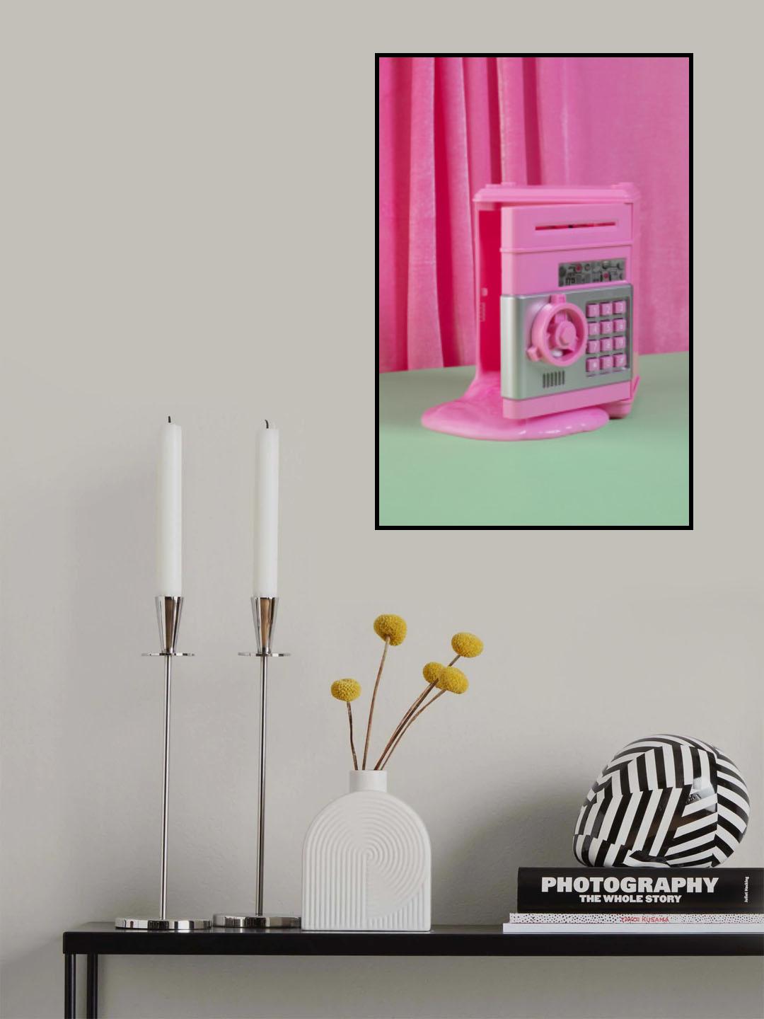 Melting strongbox Poster och Canvastavla