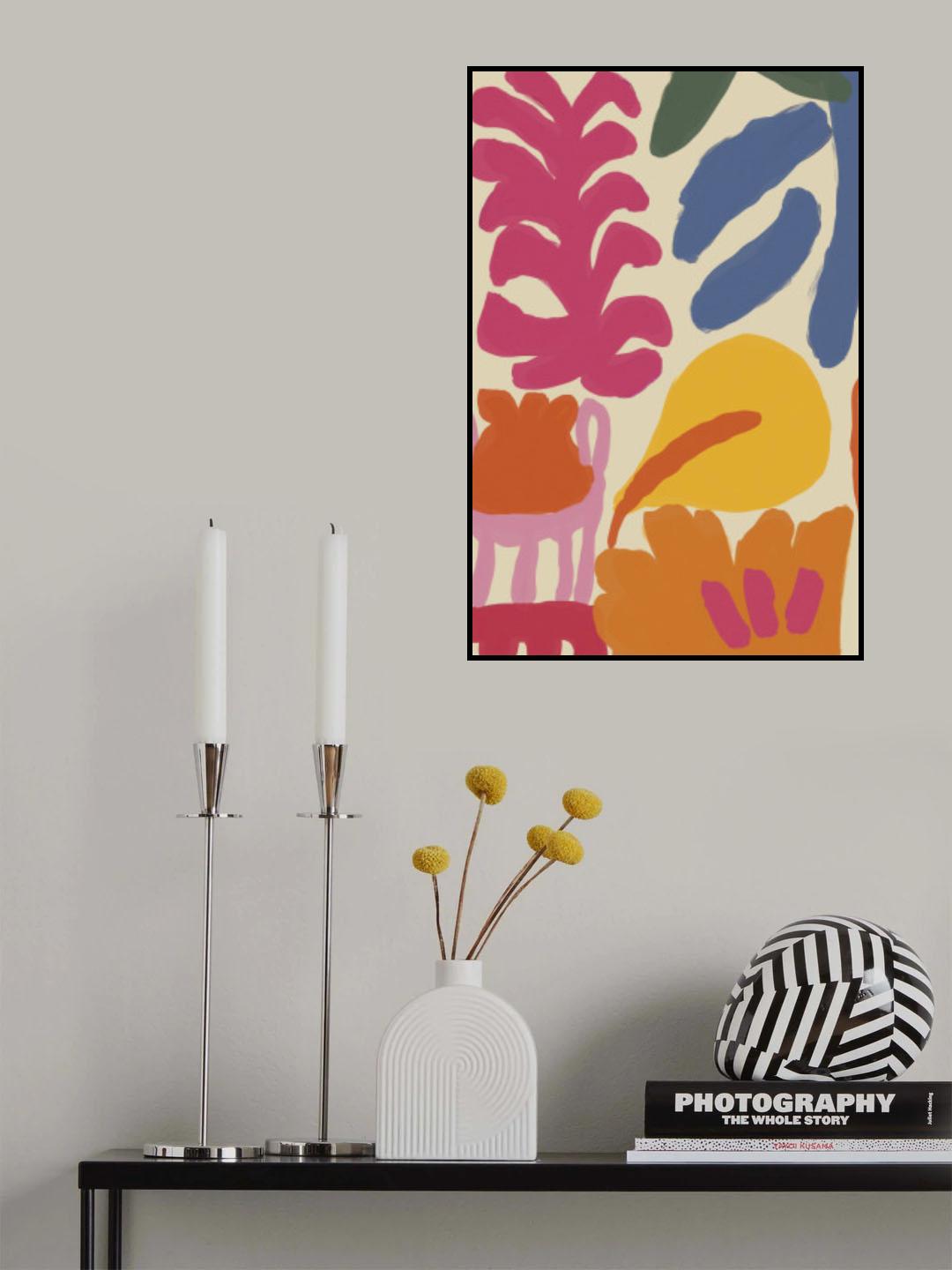 Happy Summer No 3 Poster och Canvastavla