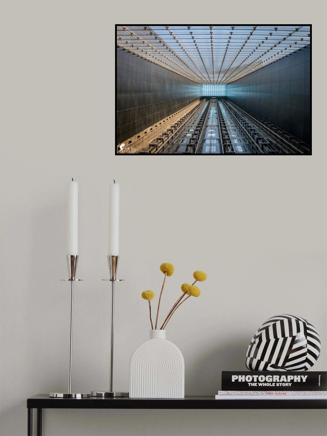 Up Through the Rabbit Hole Poster och Canvastavla