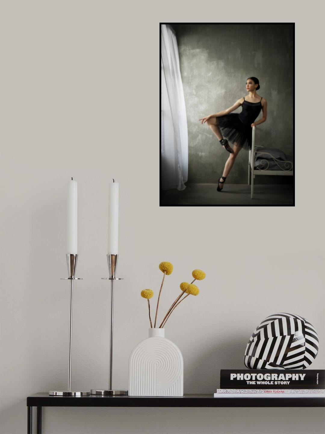mood ballerina Poster och Canvastavla