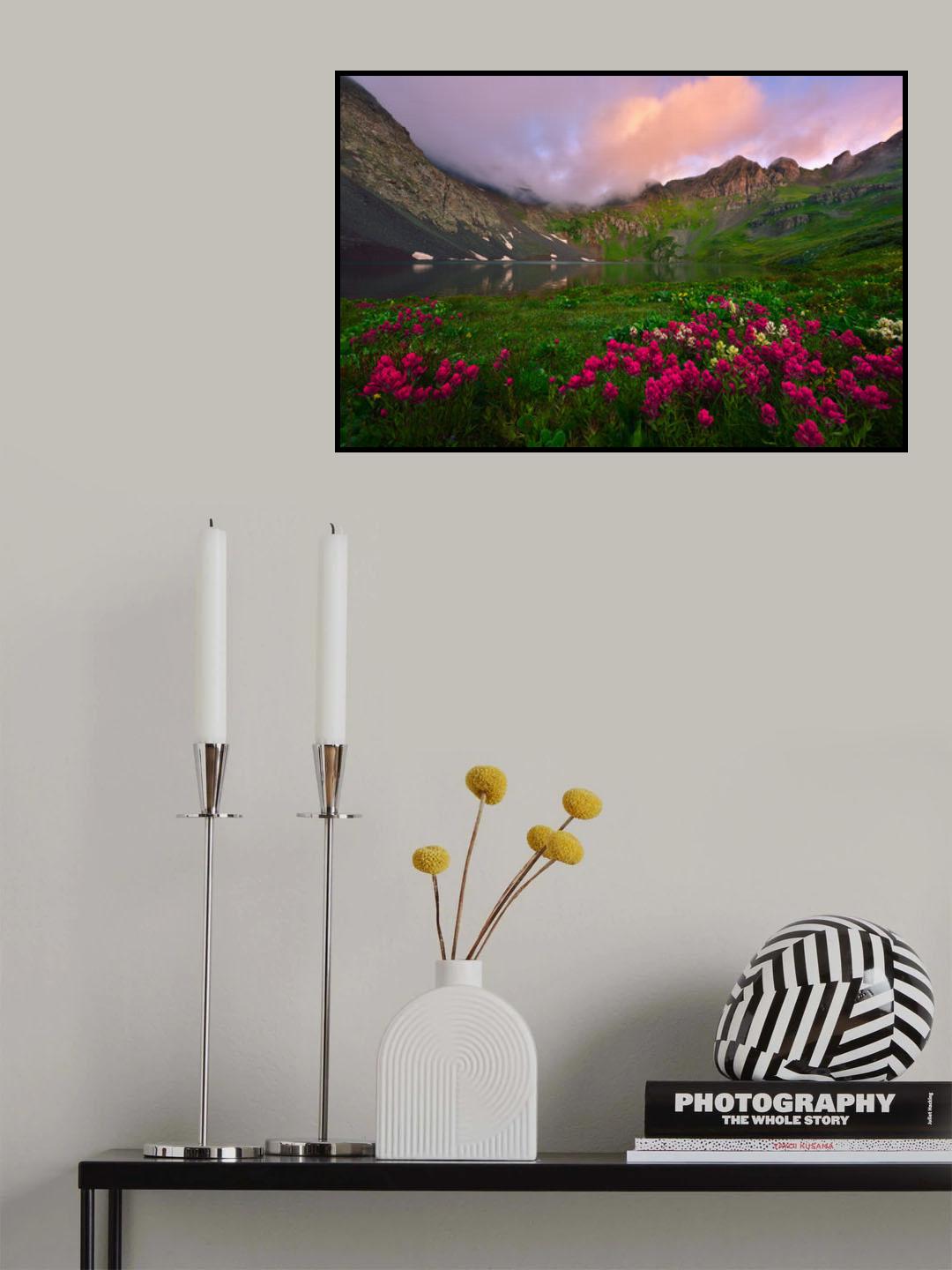Clear Lake Dawn Poster och Canvastavla