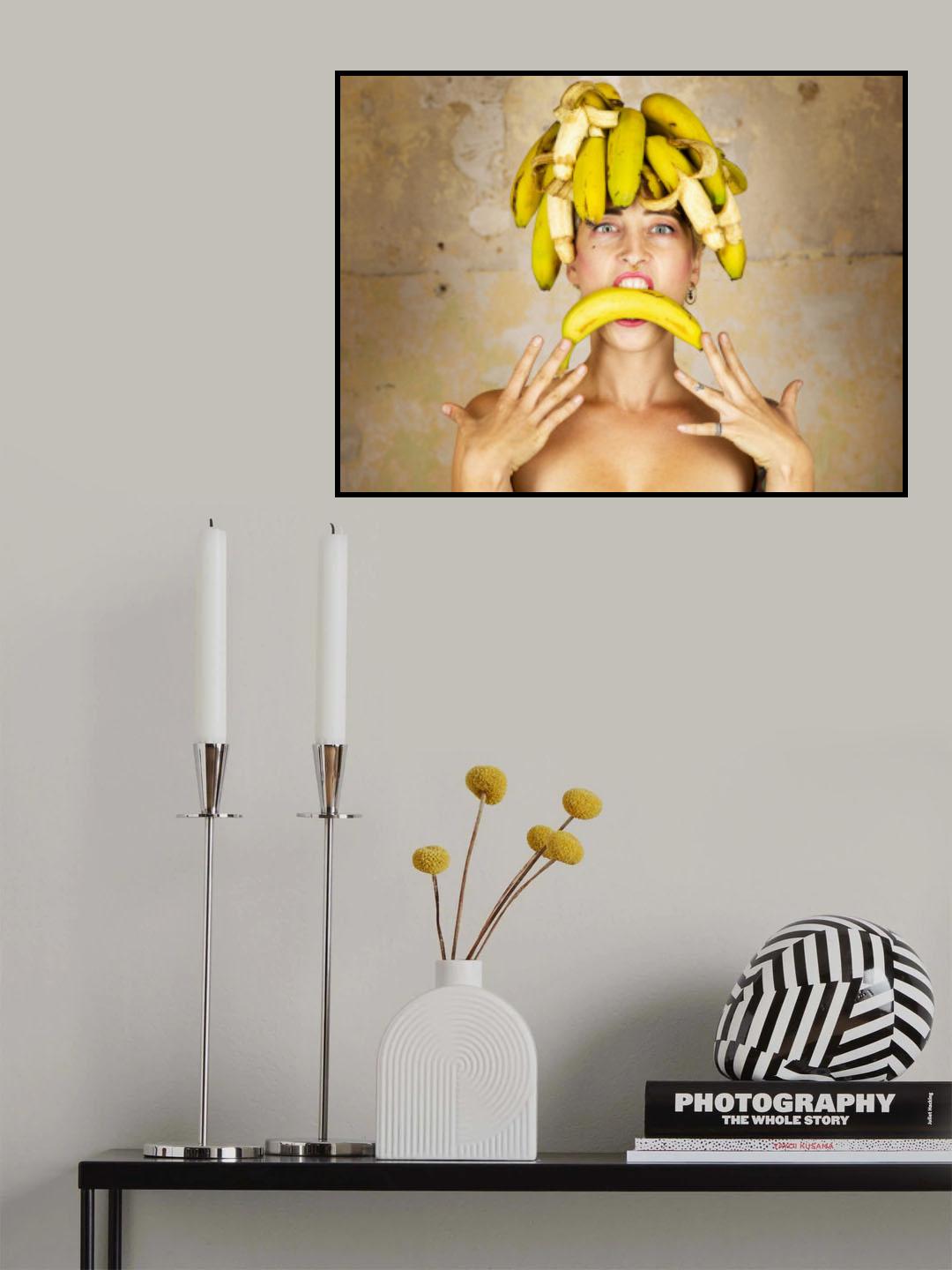 Banana Poster och Canvastavla