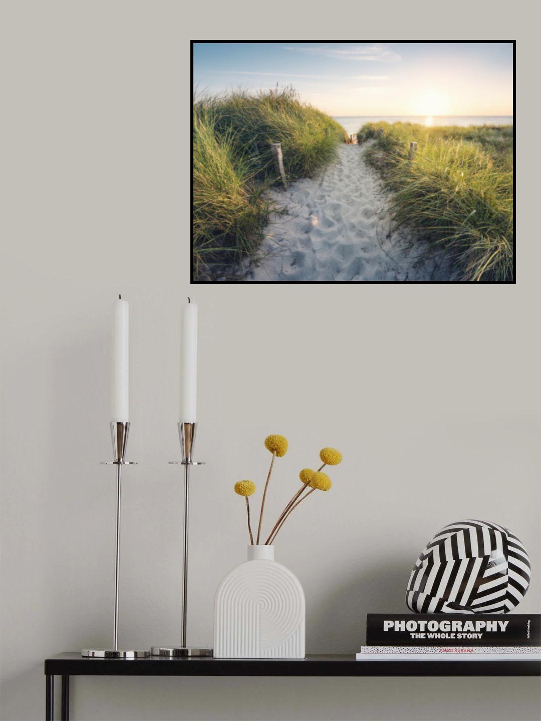 To the Beach Poster och Canvastavla