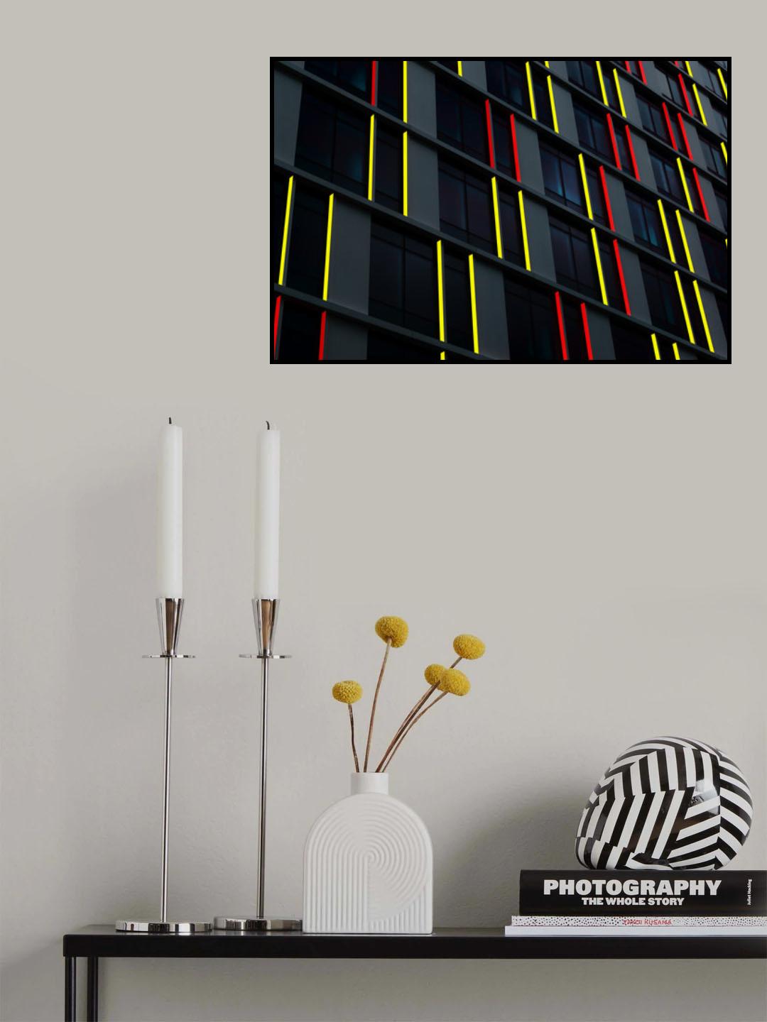 City colors Poster och Canvastavla