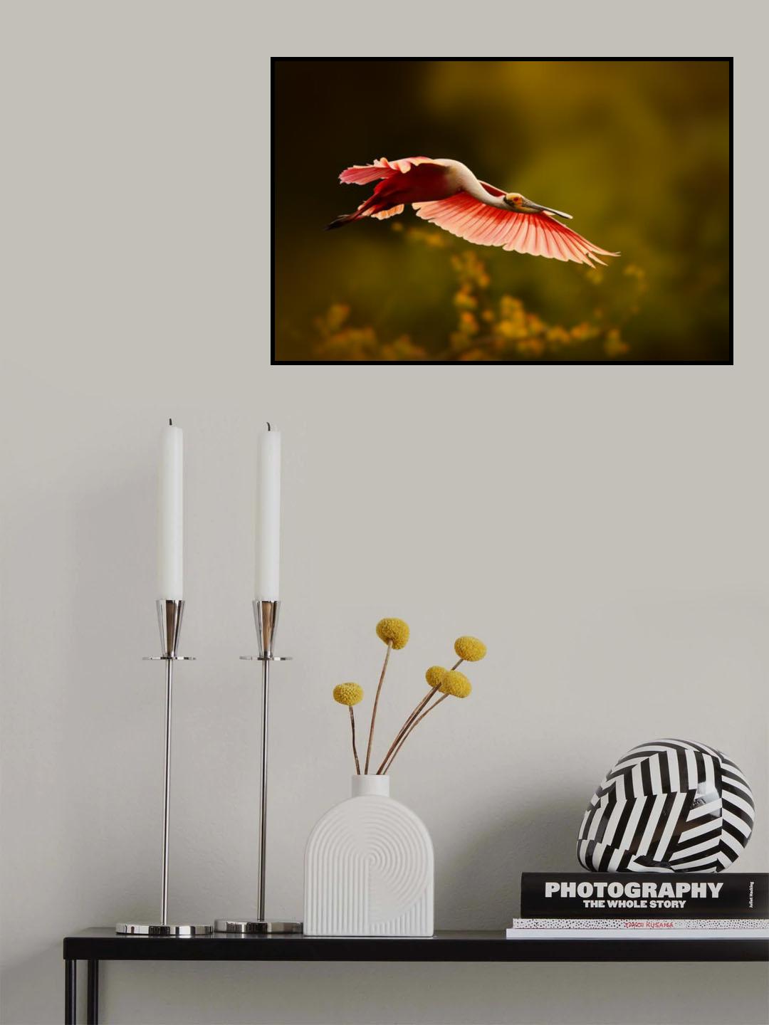 Flying into the Sun Poster och Canvastavla