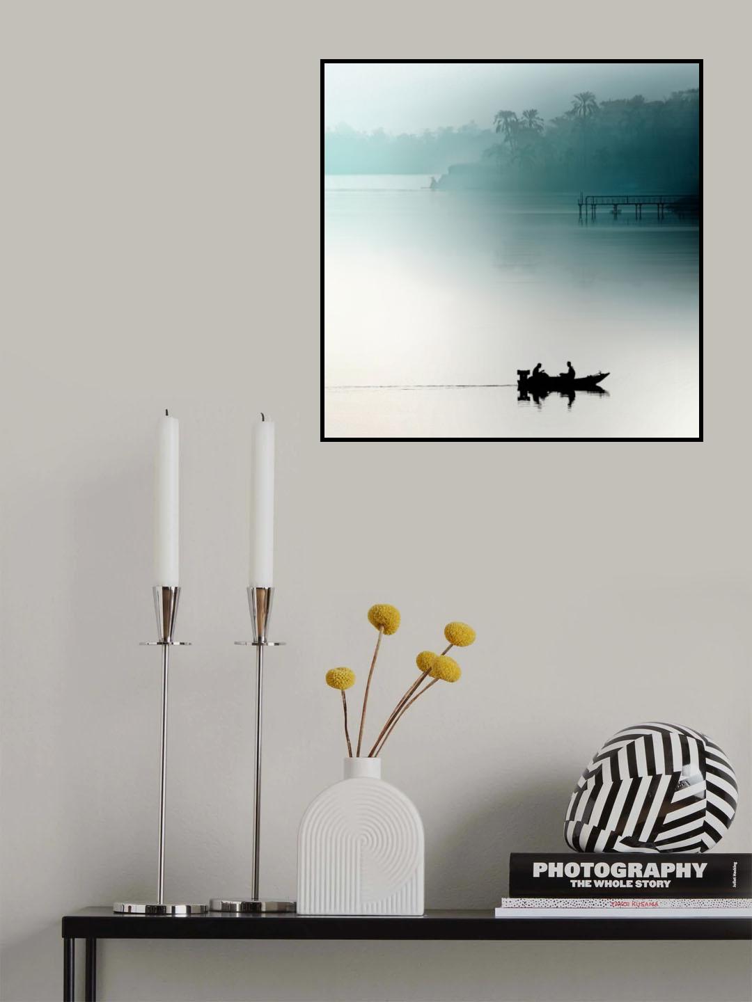 sunrise on the Nile Poster och Canvastavla