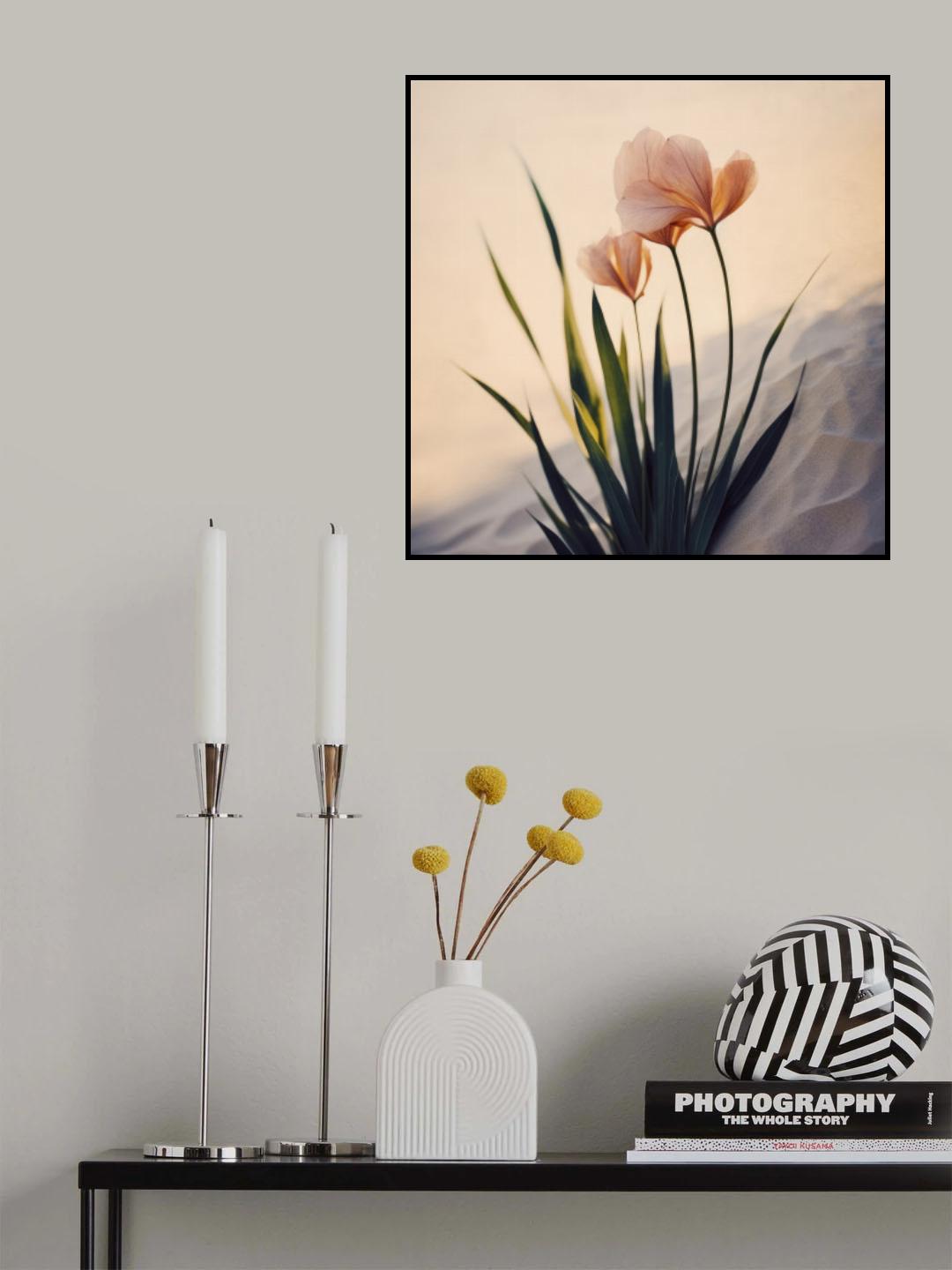 Dune Flowers No 3 Poster och Canvastavla